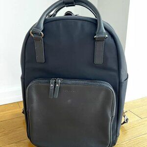 Lo & Sons Rowledge Backpack (Small) - Black with Gunmetal Hardware